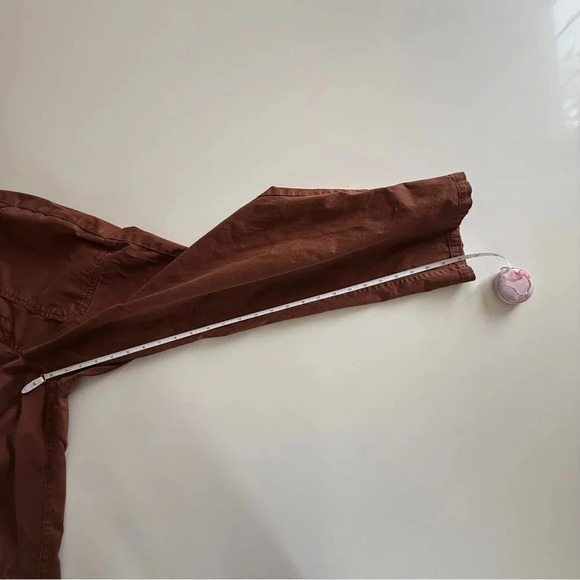 Universal Thread-Women’s HighRise Barrel Leg Cropped Pants-Brown-Relaxed- Size 6 - Picture 11 of 11